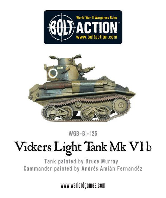 Bolt Action: Vickers Light Tank Mk VIB