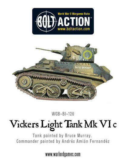 Bolt Action: Vickers Light Tank Mk VIC