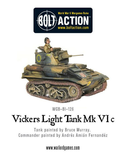 Bolt Action: Vickers Light Tank Mk VIC