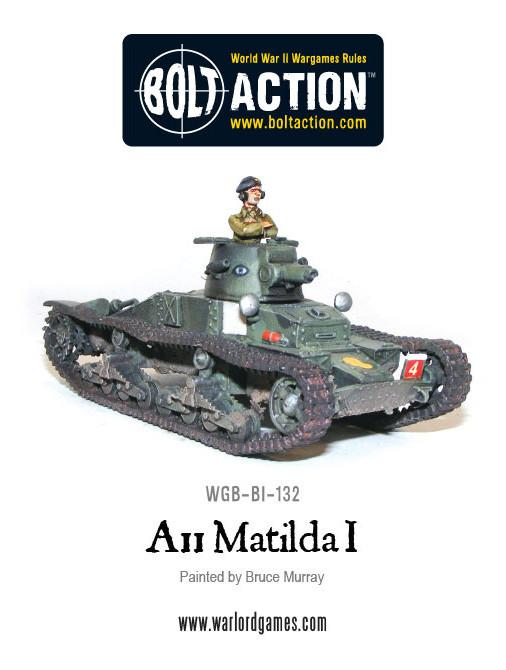 Bolt Action: A11 Matilda I infantry tank