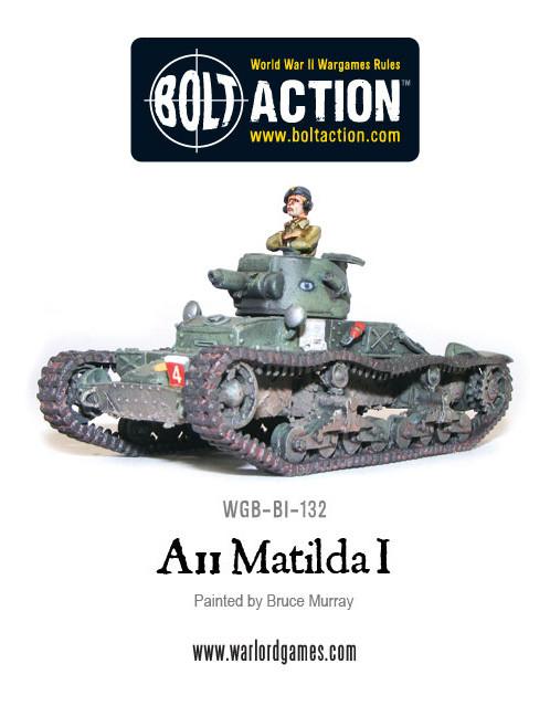 Bolt Action: A11 Matilda I infantry tank