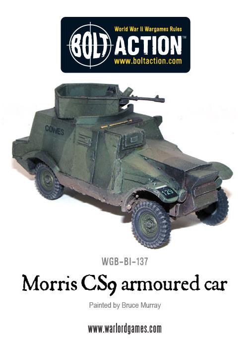 Bolt Action: Morris CS9 armoured car