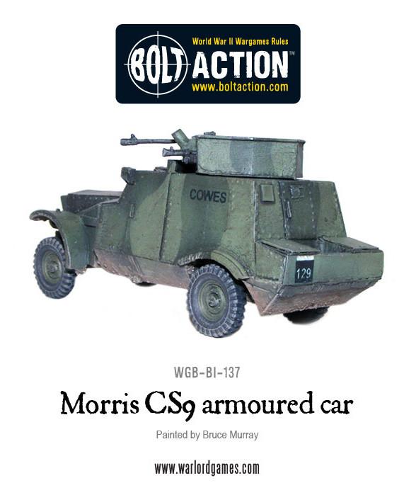 Bolt Action: Morris CS9 armoured car