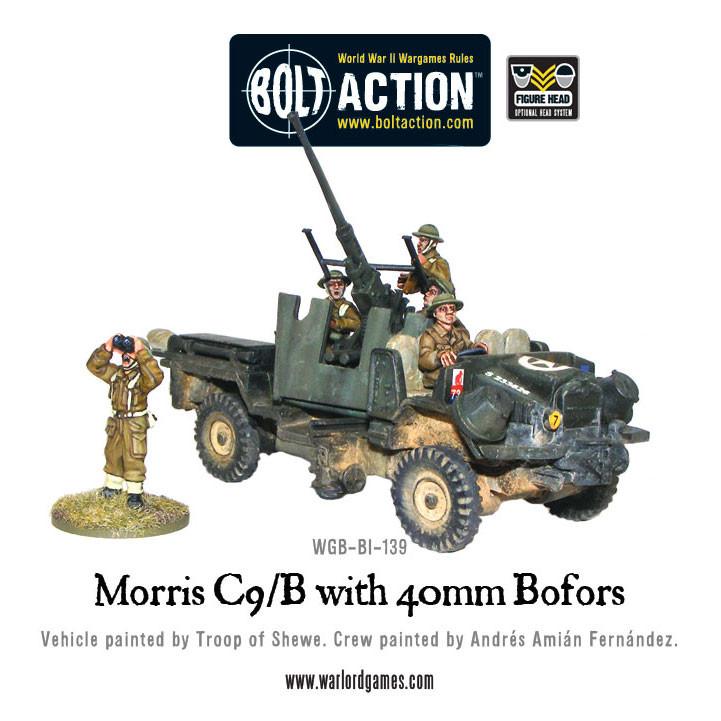Bolt Action: Morris C9/B with 40mm Bofors