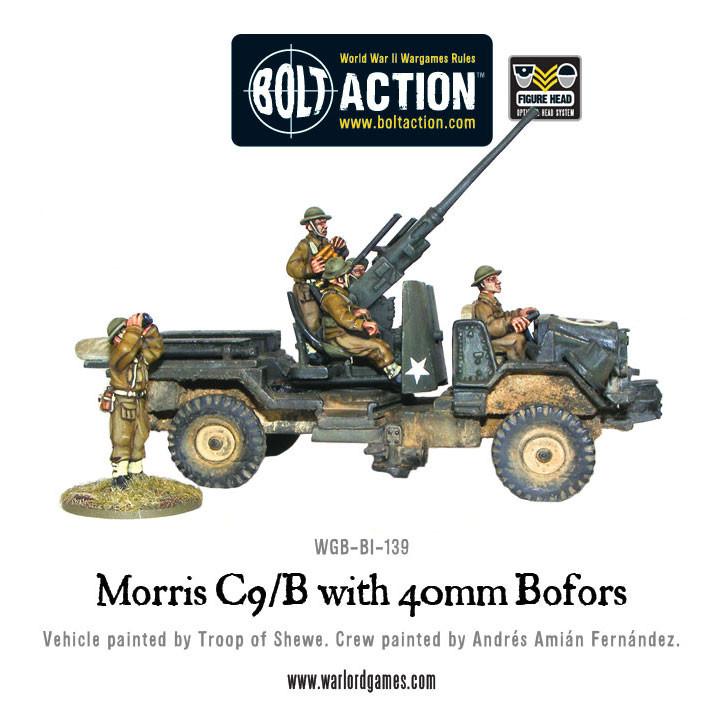 Bolt Action: Morris C9/B with 40mm Bofors