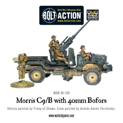 Bolt Action: Morris C9/B with 40mm Bofors