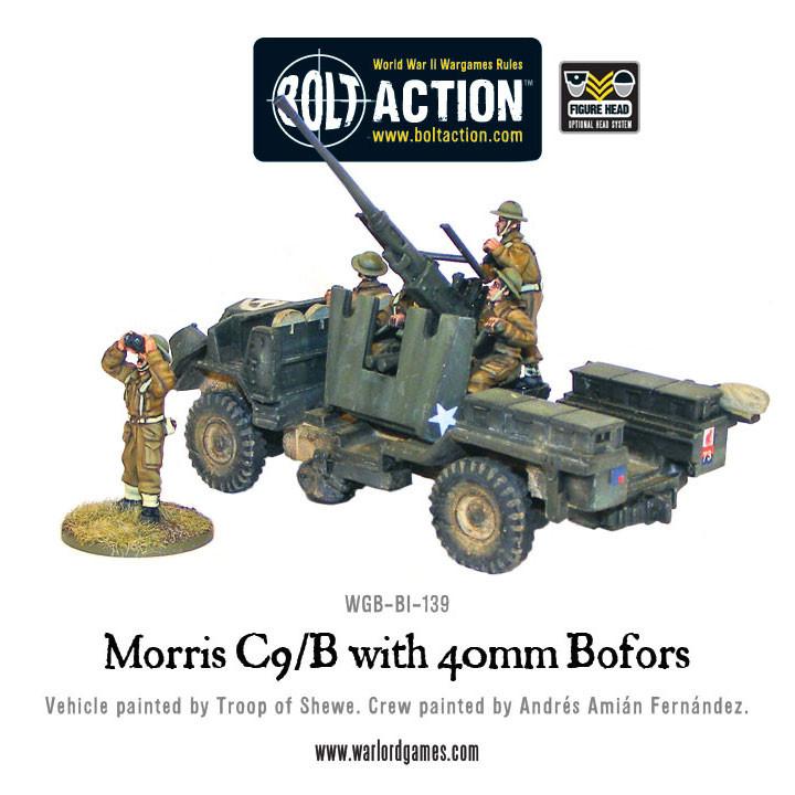 Bolt Action: Morris C9/B with 40mm Bofors