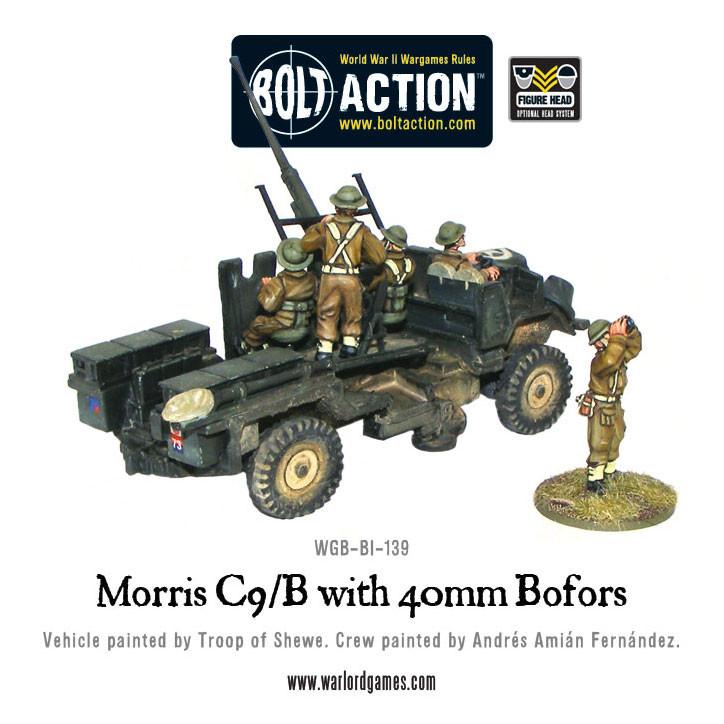 Bolt Action: Morris C9/B with 40mm Bofors