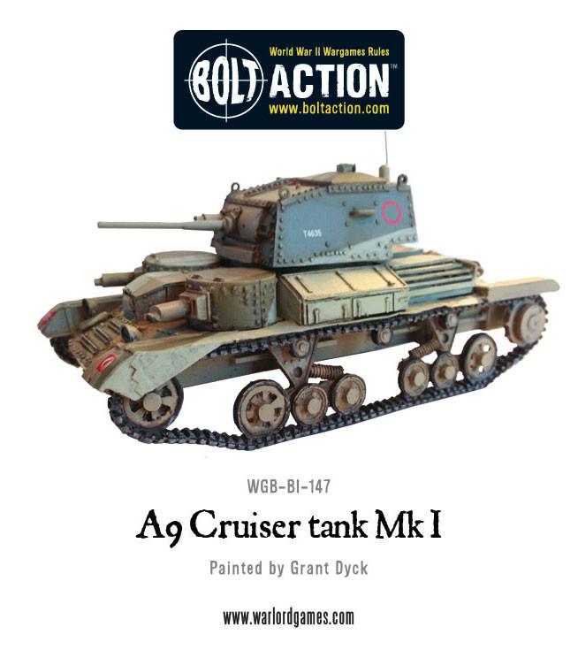 Bolt Action: A9 Cruiser tank Mk I