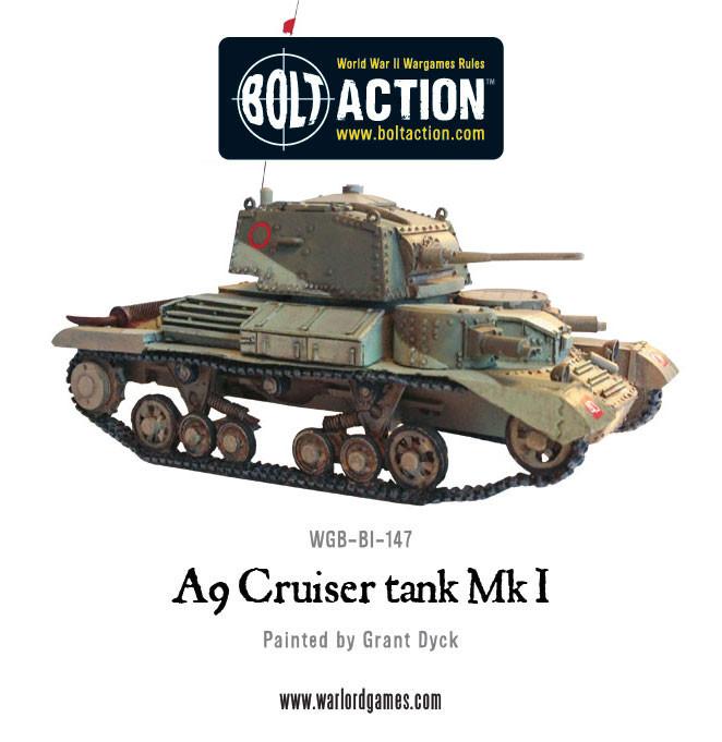 Bolt Action: A9 Cruiser tank Mk I