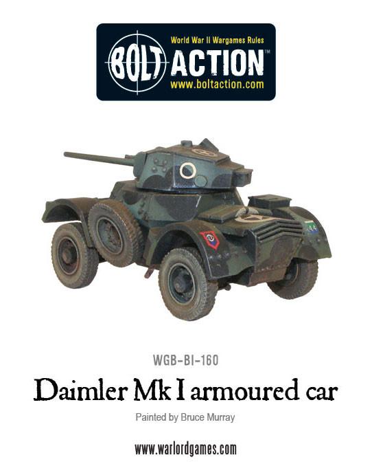 Achtung Panzer!: British Tanks - Daimler Armoured Car Mk 1