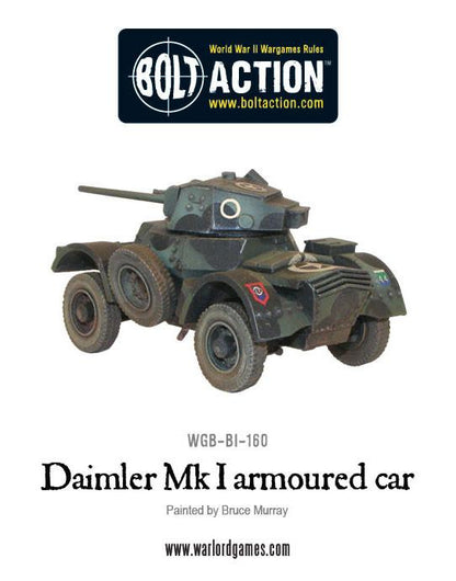 Achtung Panzer!: British Tanks - Daimler Armoured Car Mk 1
