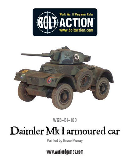 Achtung Panzer!: British Tanks - Daimler Armoured Car Mk 1