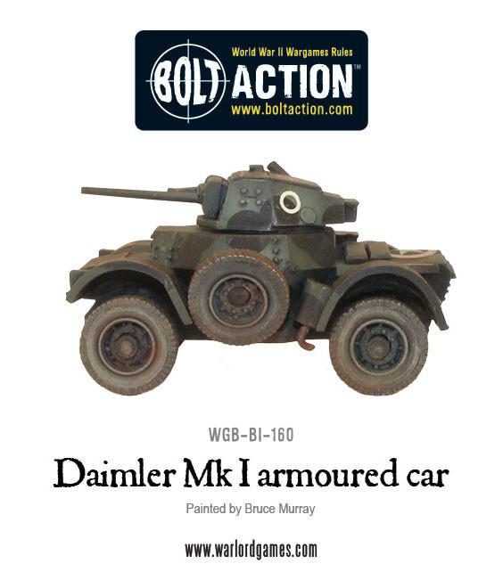 Achtung Panzer!: British Tanks - Daimler Armoured Car Mk 1