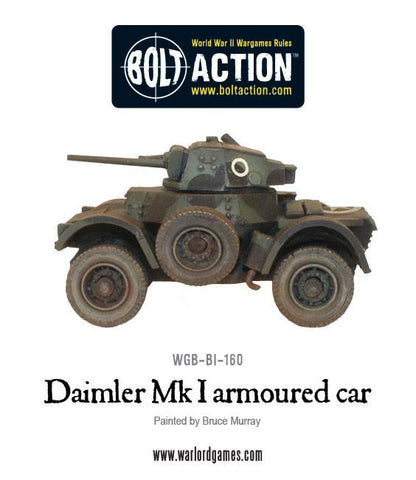 Achtung Panzer!: British Tanks - Daimler Armoured Car Mk 1