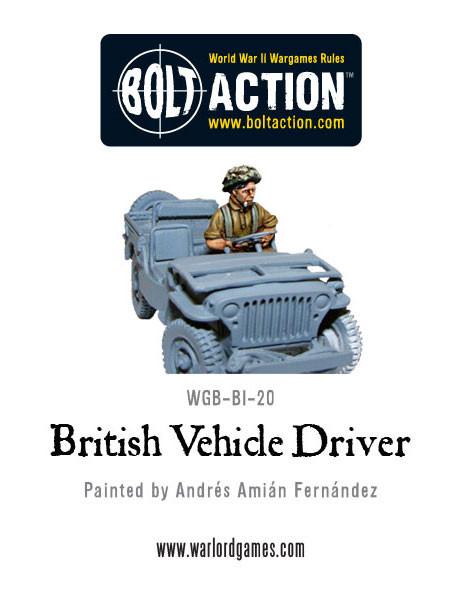 Bolt Action: British Vehicle Driver