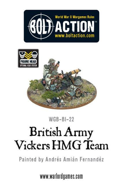 Bolt Action: British Army Vickers MMG Team