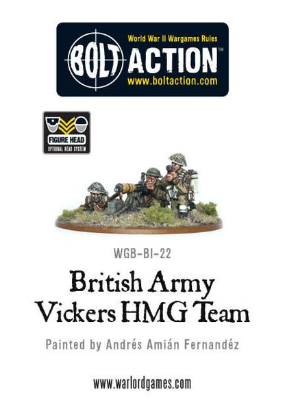 Bolt Action: British Army Vickers MMG Team
