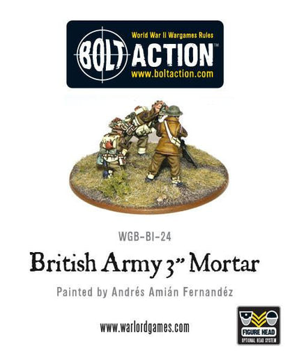 Bolt Action: British Army 3" Mortar Team