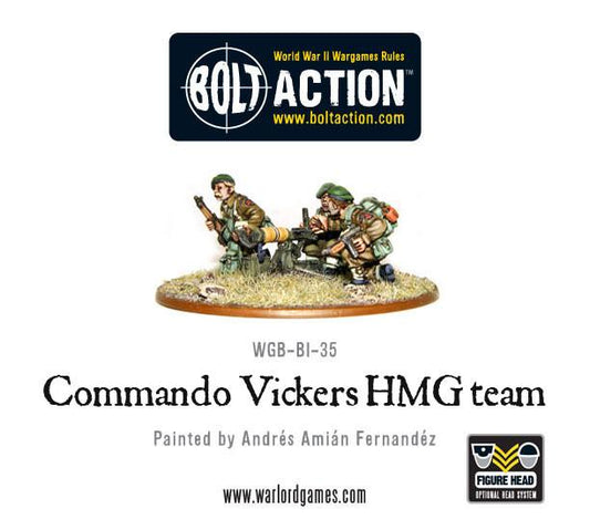 Bolt Action: British Commando Vickers MMG Team