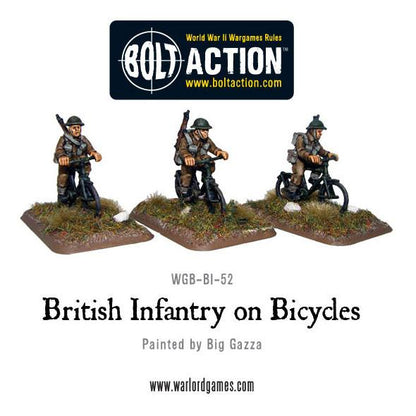 Bolt Action: British Infantry on bicycles
