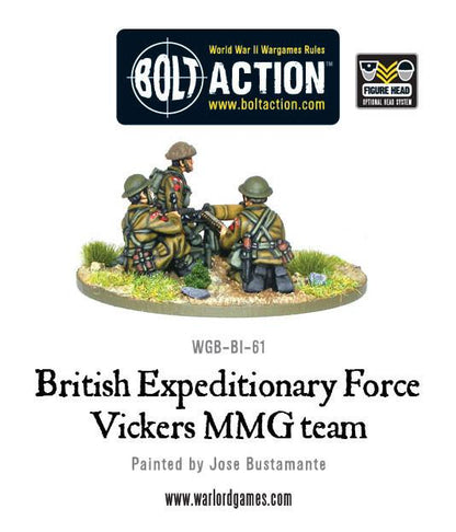 Bolt Action: BEF Vickers MMG team