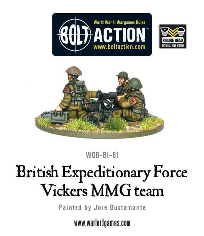 Bolt Action: BEF Vickers MMG team