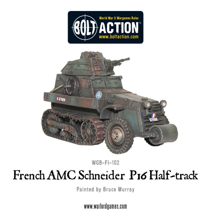 Bolt Action: AMC Schneider P16 Half-track