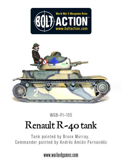 Bolt Action: Renault R40 Tank