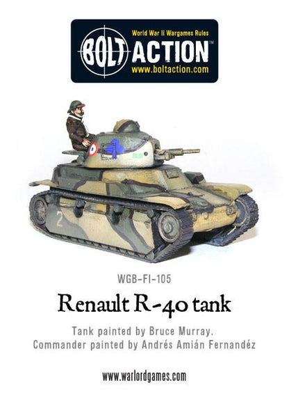 Bolt Action: Renault R40 Tank