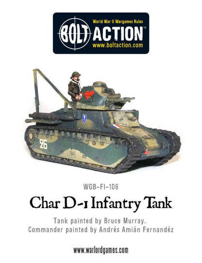 Bolt Action: Char D-1 Infantry tank