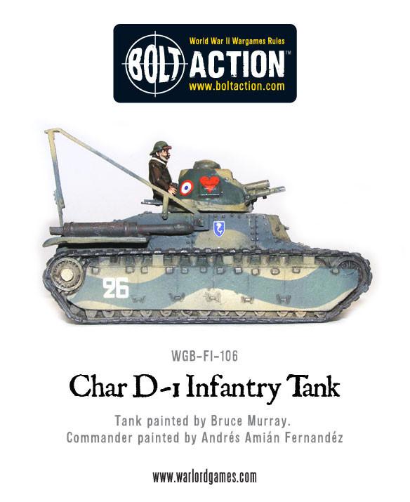 Bolt Action: Char D-1 Infantry tank