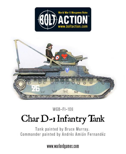 Bolt Action: Char D-1 Infantry tank