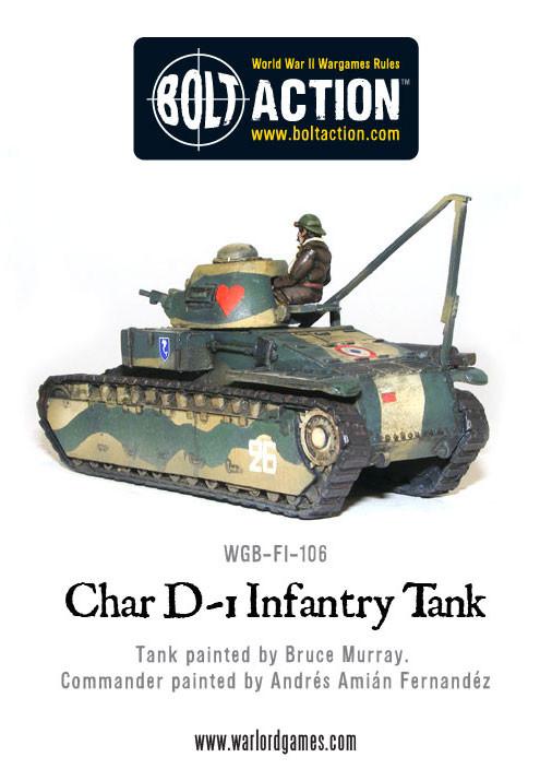 Bolt Action: Char D-1 Infantry tank