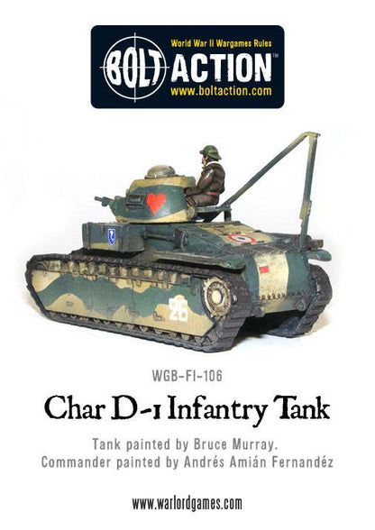 Bolt Action: Char D-1 Infantry tank