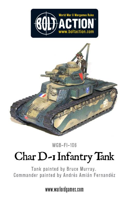 Bolt Action: Char D-1 Infantry tank