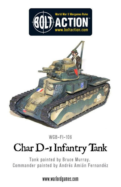 Bolt Action: Char D-1 Infantry tank