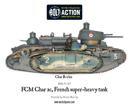 Bolt Action: FCM Char 2c super-heavy tank