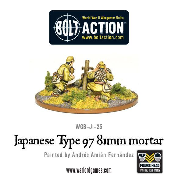 Bolt Action: Japan - Japanese 81mm mortar