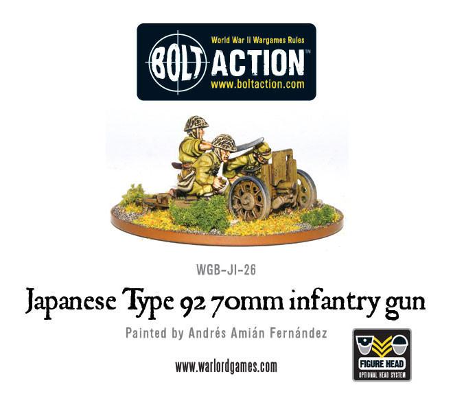 Bolt Action: Japan - Japanese Type 92 70mm infantry gun