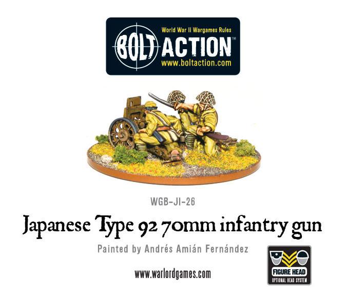 Bolt Action: Japan - Japanese Type 92 70mm infantry gun