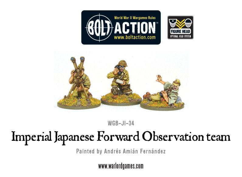 Bolt Action: Japan - Imperial Japanese FOO team