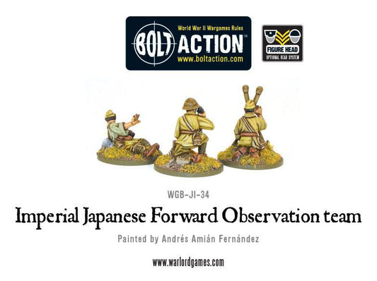 Bolt Action: Japan - Imperial Japanese FOO team