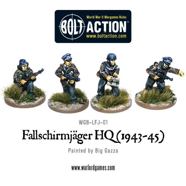 Bolt Action: German - Fallschirmjager HQ (1943-45)