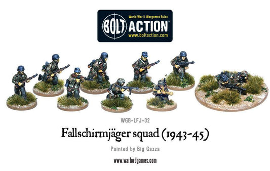 Bolt Action: German - Fallschirmjager squad (1943-45)