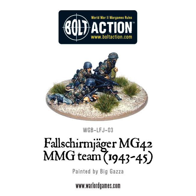 Bolt Action: German - Fallschirmjager MG42 MMG team (1943-45)