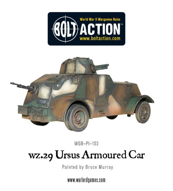 Bolt Action: Polish wz.29 Ursus heavy armoured car