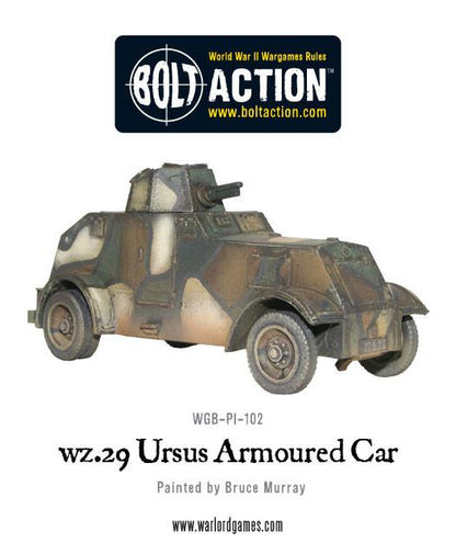 Bolt Action: Polish wz.29 Ursus heavy armoured car