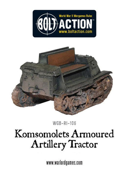 Bolt Action: Soviet Komsomolets Armoured Artillery Tractor