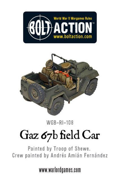 Bolt Action: Soviet Gaz 67b field Car